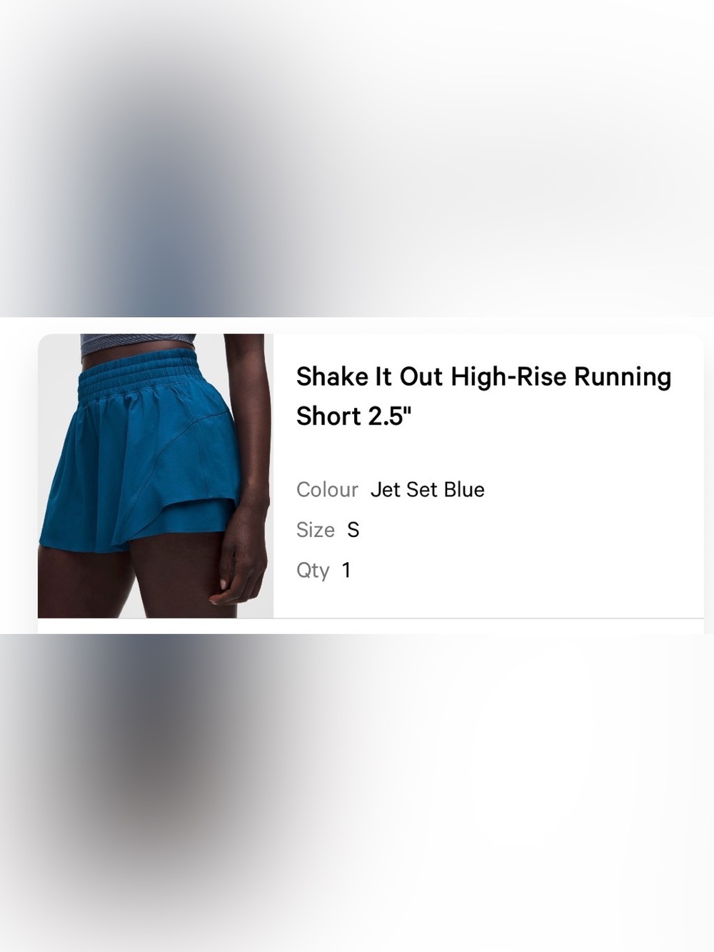 Lululemon Shake it Out High-Rise Running Shorts 2.5 in
